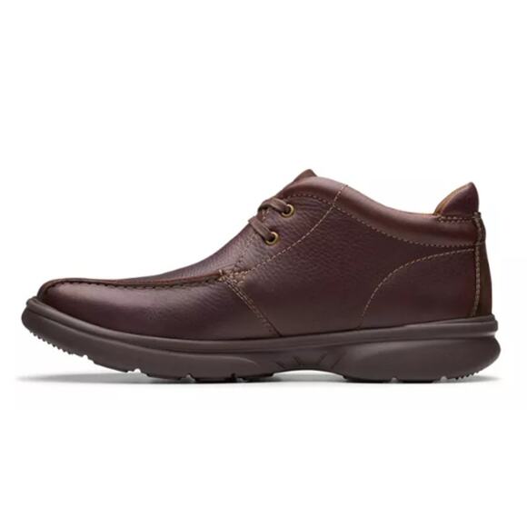 Clarks - Bradley Up, Black Leather, Size 11, New (No Box Top) - Picture 1 of 4